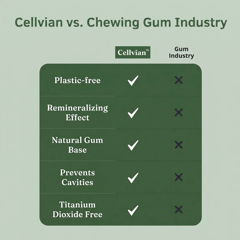 Cellvian™ Remineralizing Gum