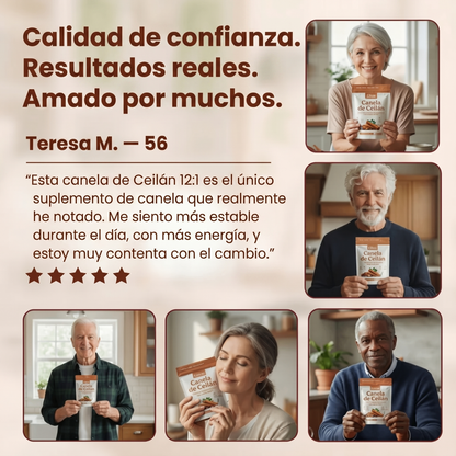 Cellvian Canela de Ceilán 7200 mg — Extracto 12:1 con Aceite MCT